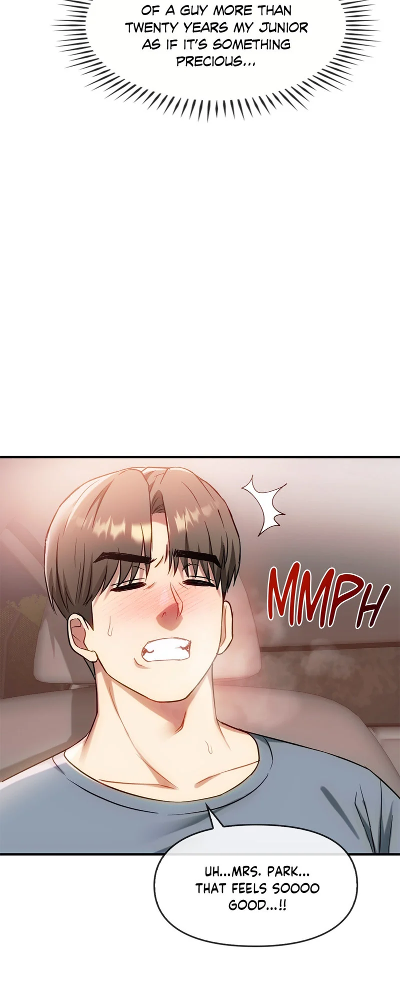 I Can’t Stand It, Ajumma chapter 38 page 55