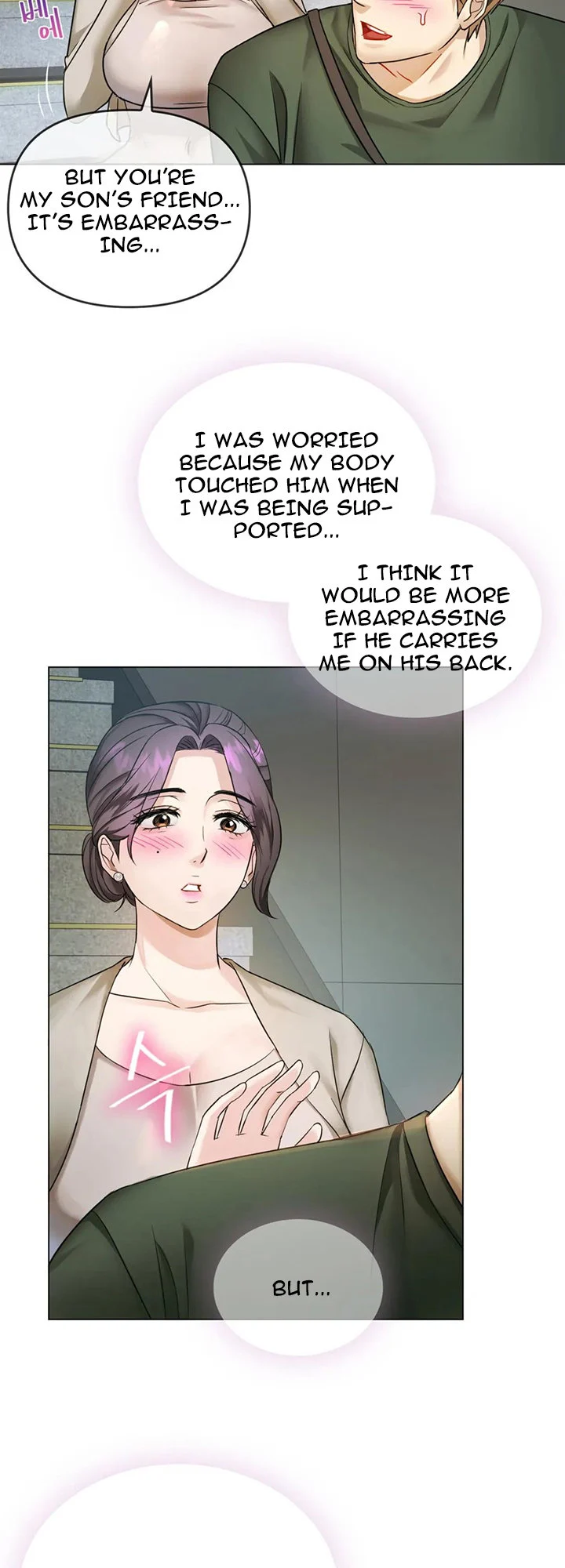 I Can’t Stand It, Ajumma chapter 4 page 54