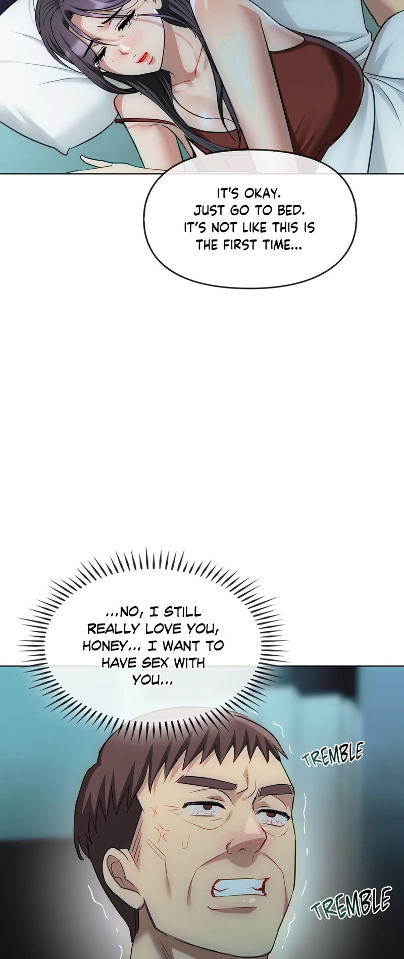 I Can’t Stand It, Ajumma chapter 44 page 52