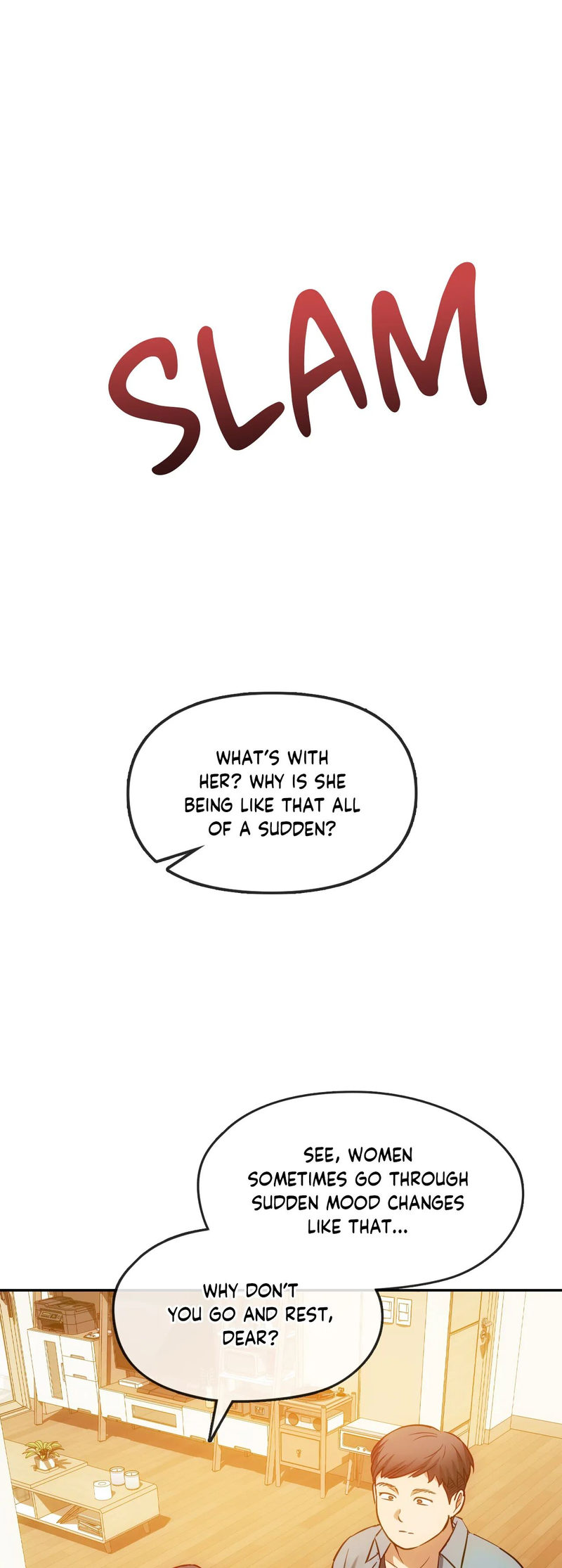 I Can’t Stand It, Ajumma chapter 45 page 17