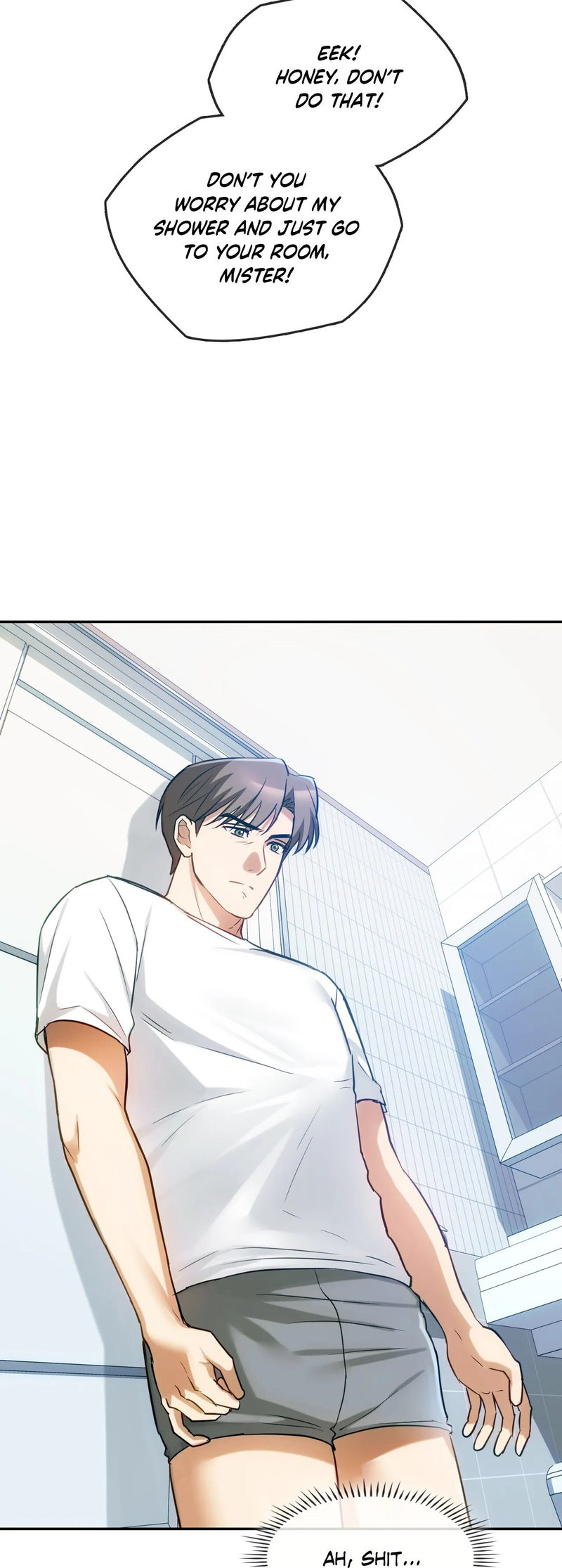 I Can’t Stand It, Ajumma chapter 45 page 19