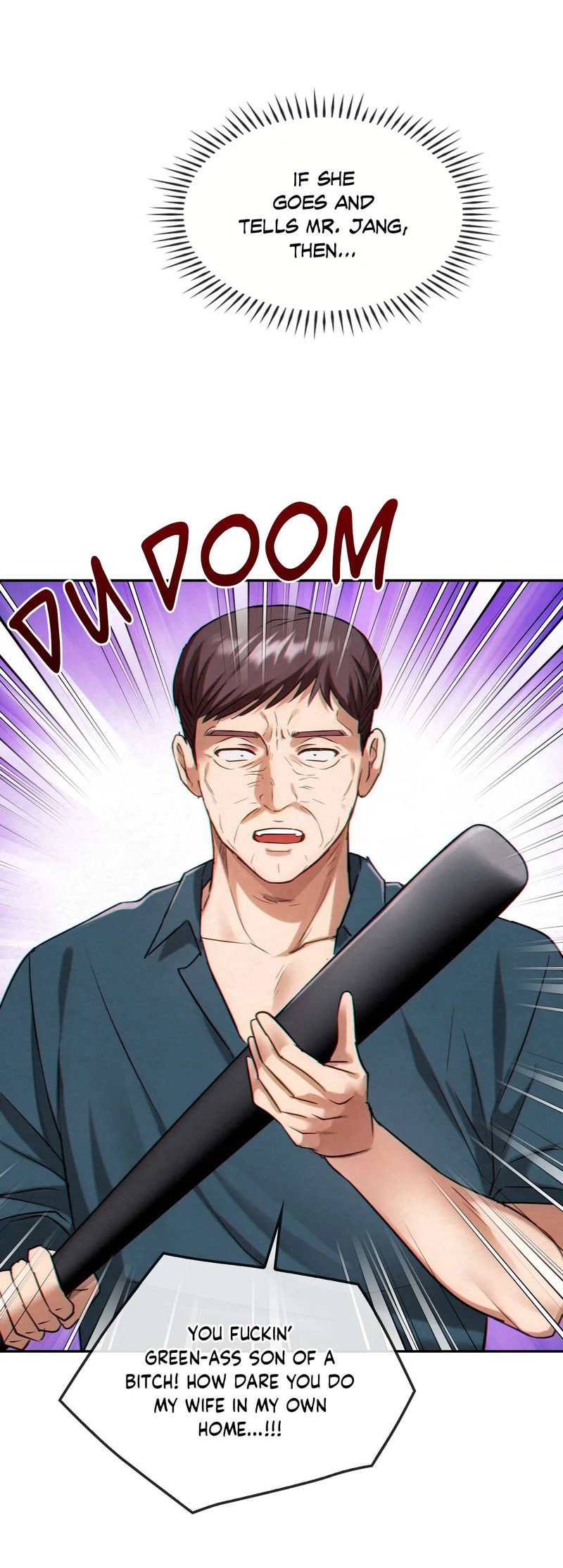 I Can’t Stand It, Ajumma chapter 45 page 21