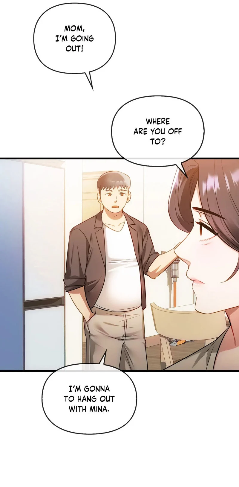 I Can’t Stand It, Ajumma chapter 48 page 13