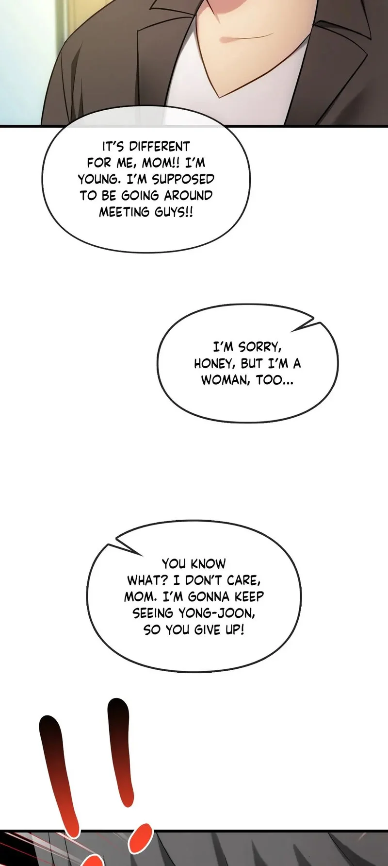 I Can’t Stand It, Ajumma chapter 49 page 12