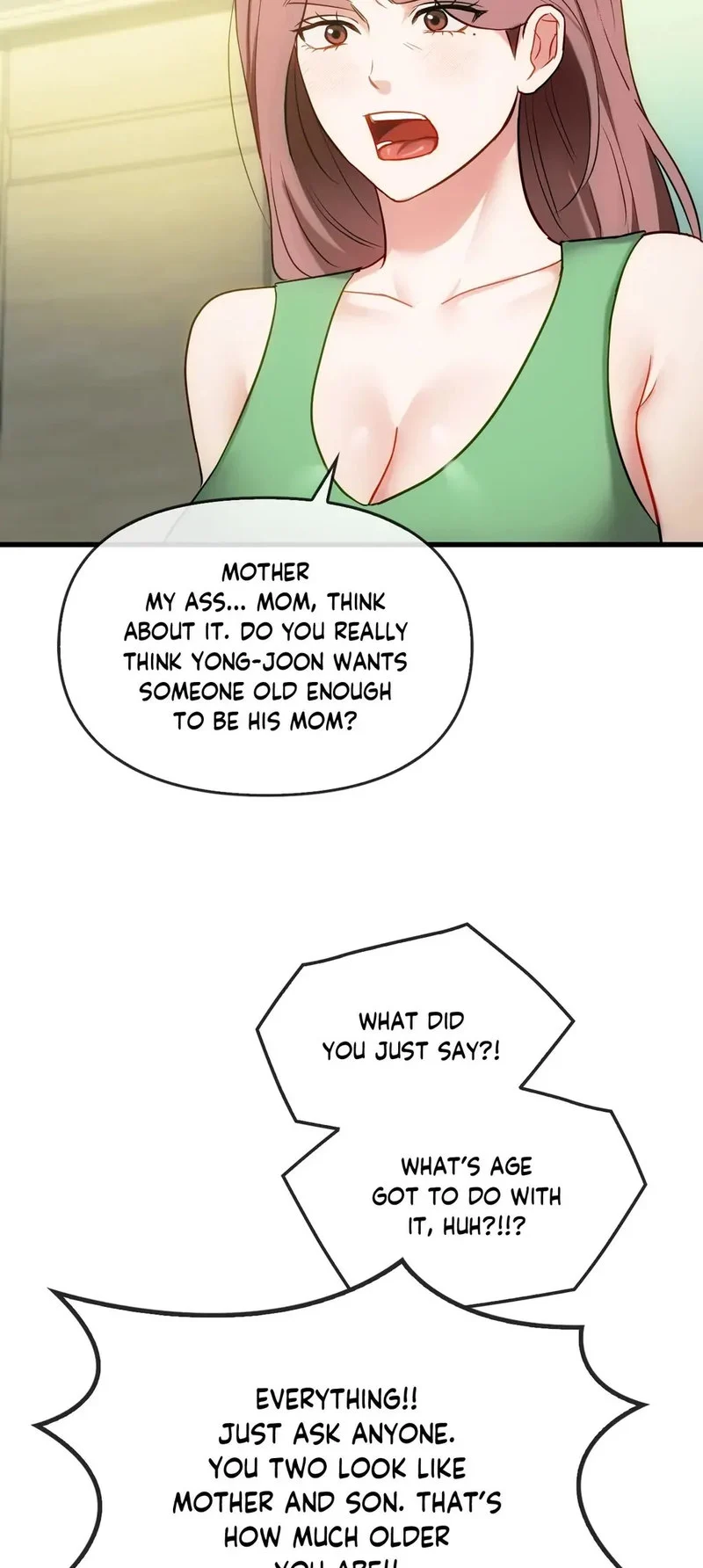 I Can’t Stand It, Ajumma chapter 49 page 15