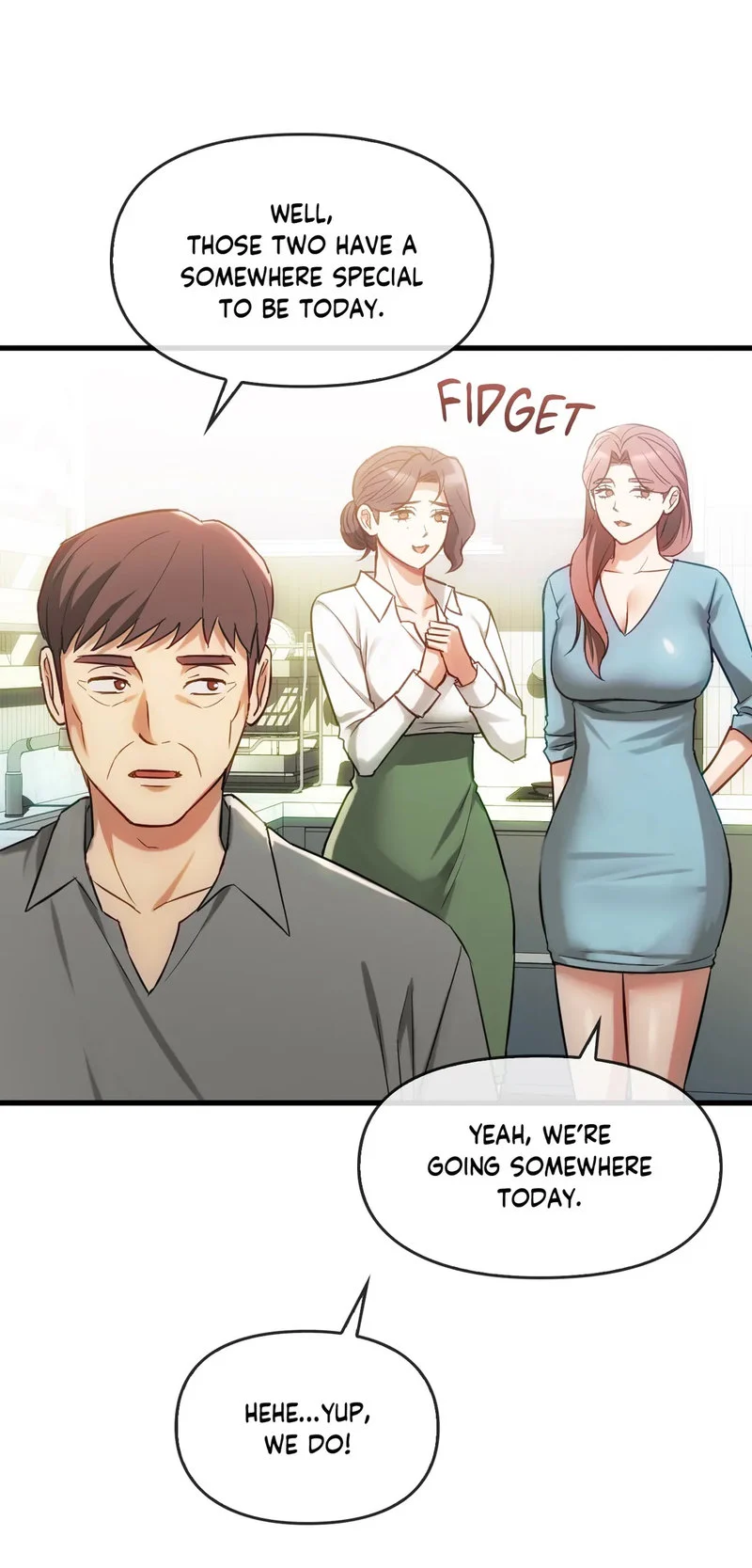 I Can’t Stand It, Ajumma chapter 50 page 32