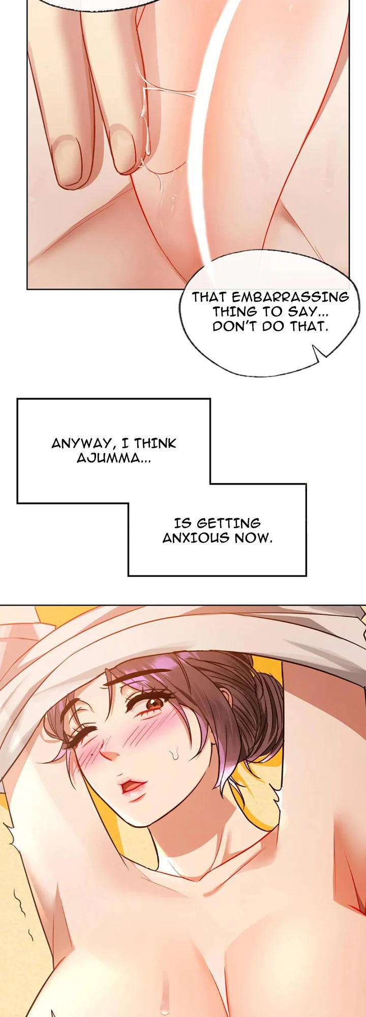 I Can’t Stand It, Ajumma chapter 8 page 32