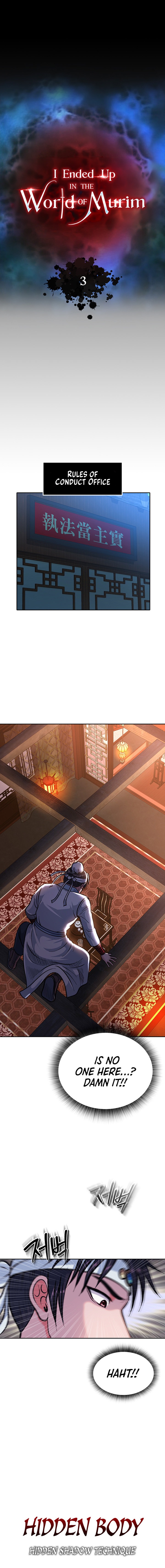 I Ended Up in the World of Murim chapter 3 page 12