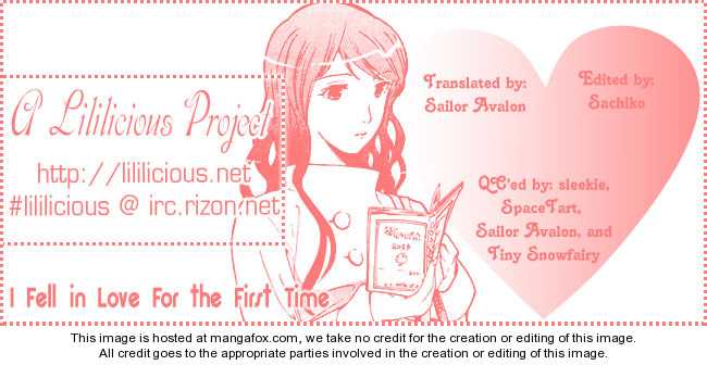 I Fell In Love For The First Time chapter 1 page 25
