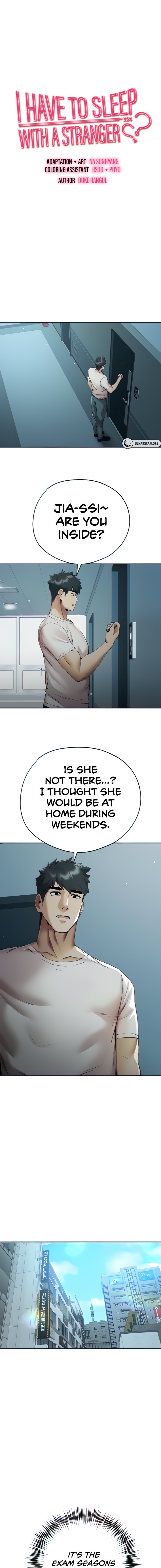 I Have To Sleep With A Stranger? chapter 34 page 1