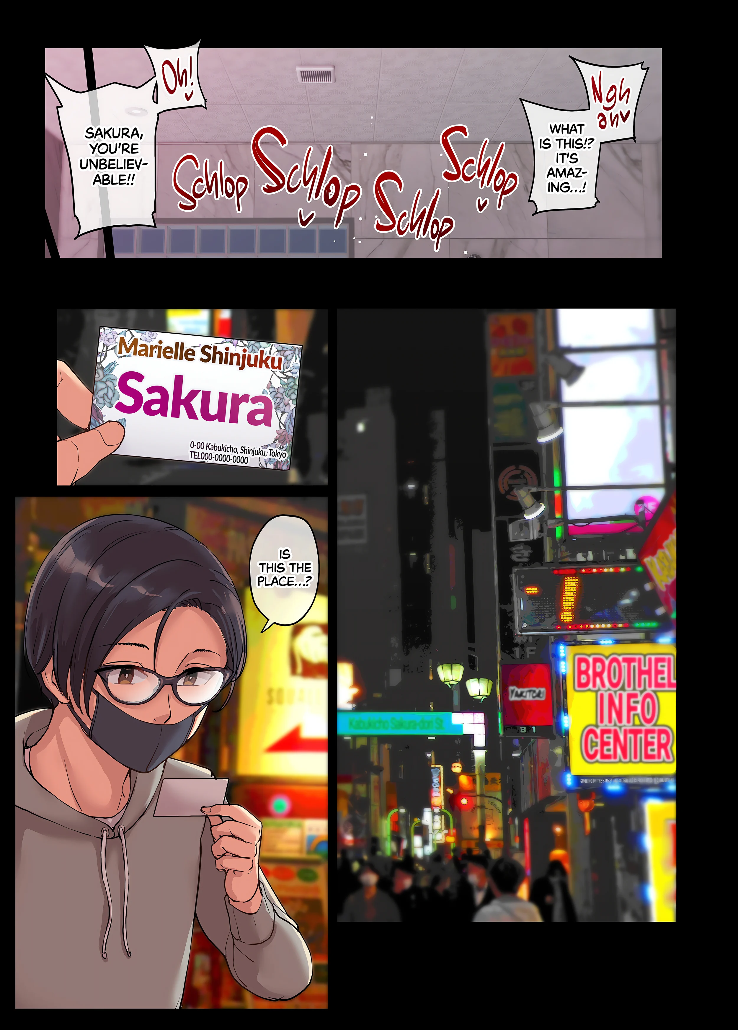 I Met My Friend’s Gyaru Mom in a Soapland chapter 1 page 24
