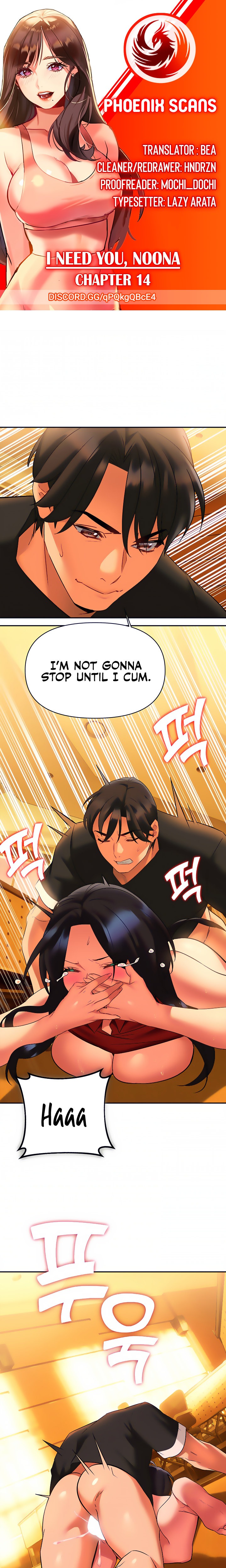 I Need You, Noona chapter 14 page 1