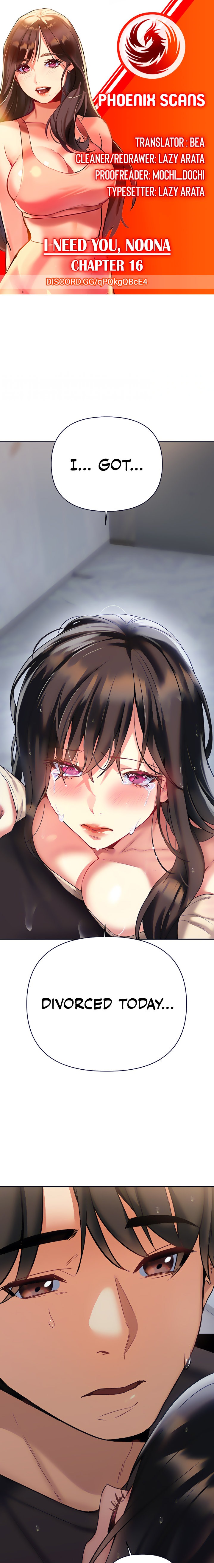 I Need You, Noona chapter 16 page 1