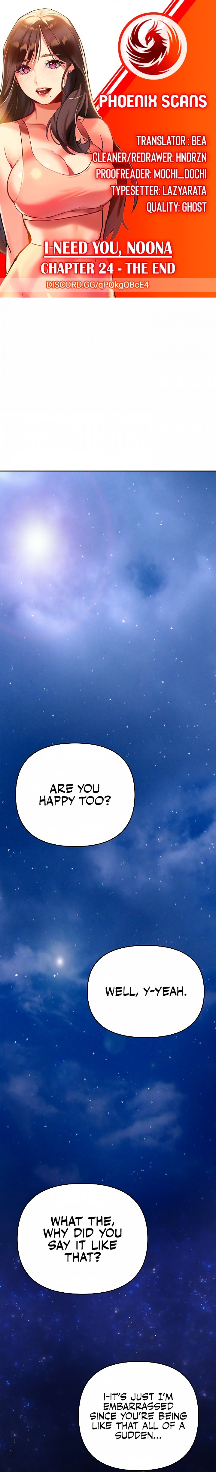 I Need You, Noona chapter 24 page 1