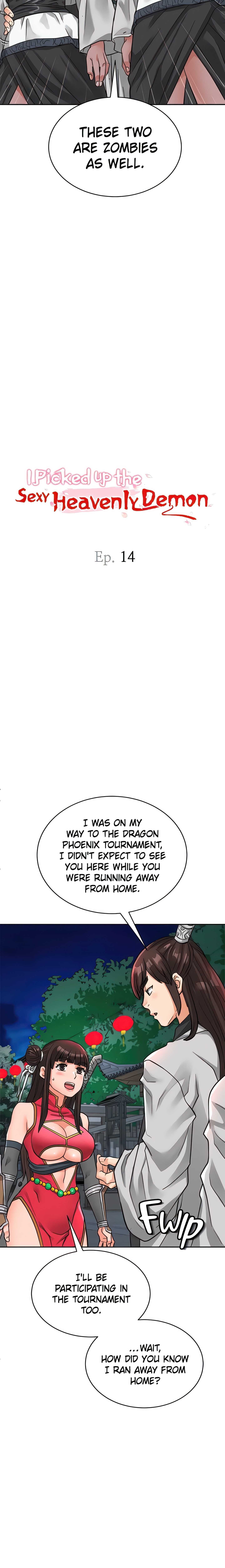 I Picked up the Sexy Heavenly Demon (Official) chapter 14 page 3