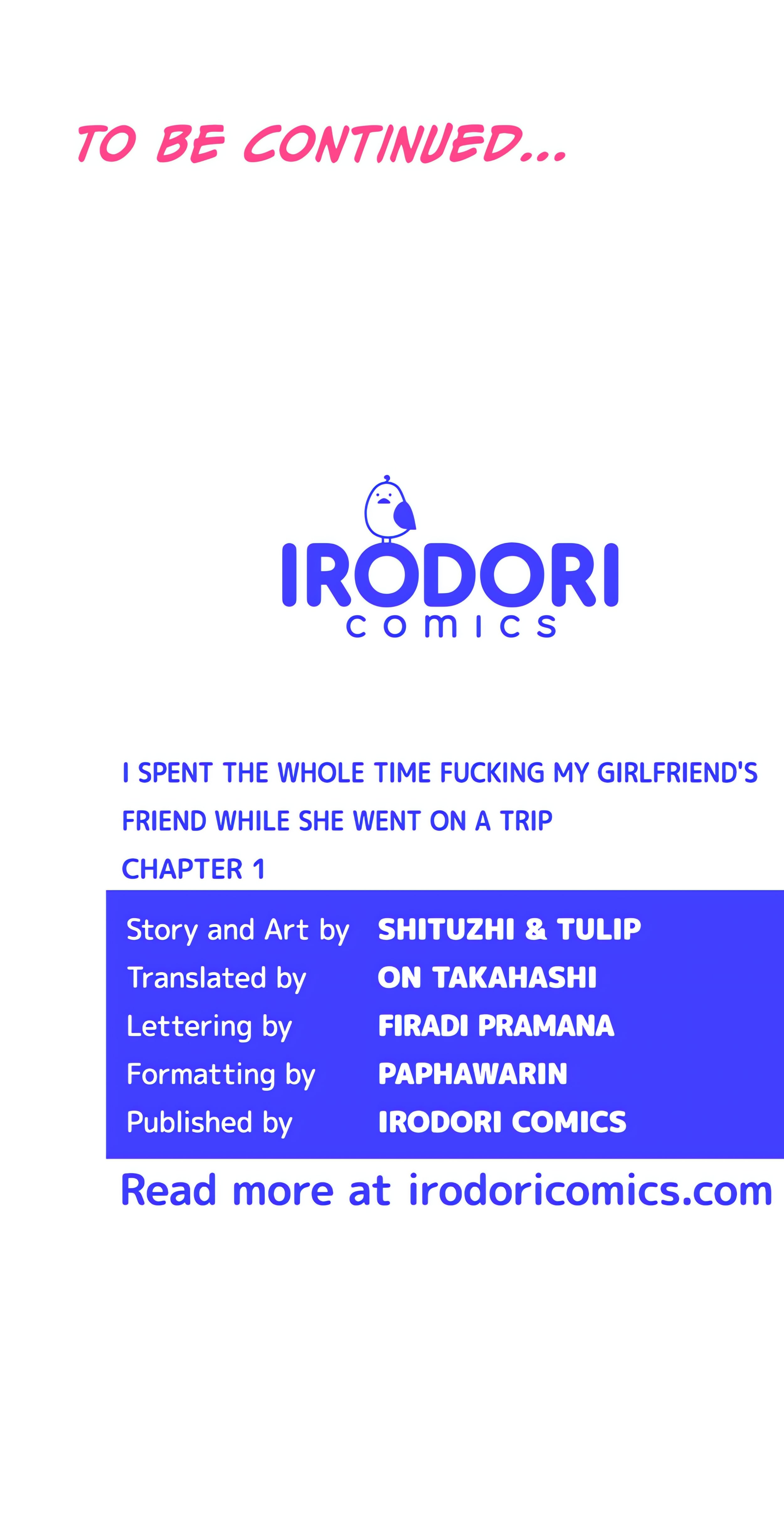 I Spent the Whole Time Fucking My Girlfriend’s Friend While She Went on a Trip chapter 1 page 33