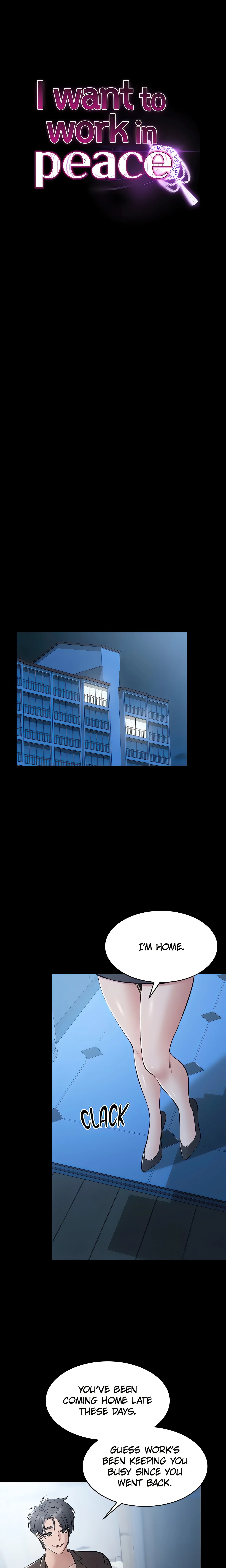 I want to work in peace chapter 18 page 1
