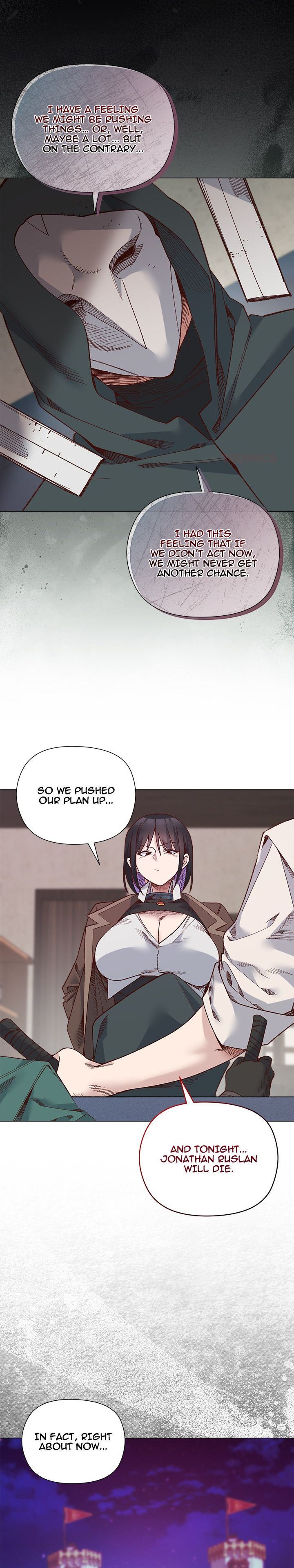 I Will Protect the Lady chapter 49 page 8