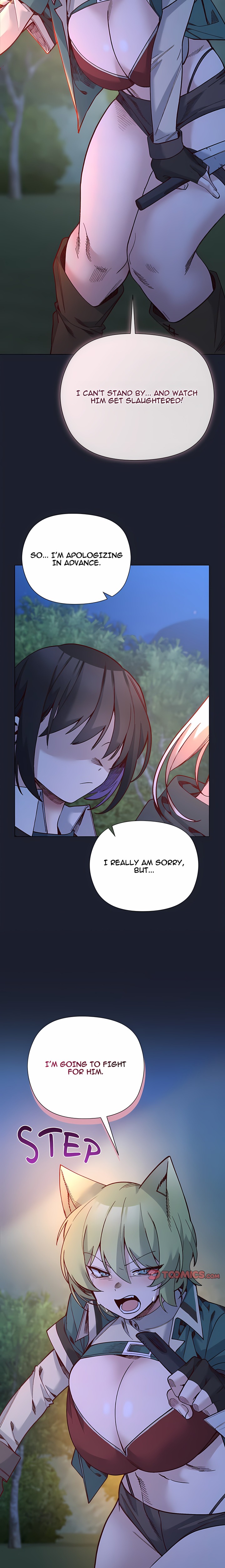 I Will Protect the Lady chapter 54 page 8