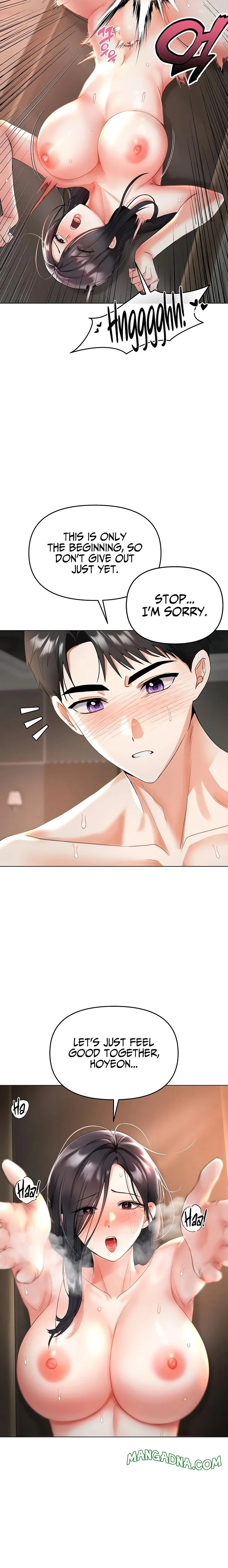 I’m the Only Guy at the Massage Shop chapter 4 page 17