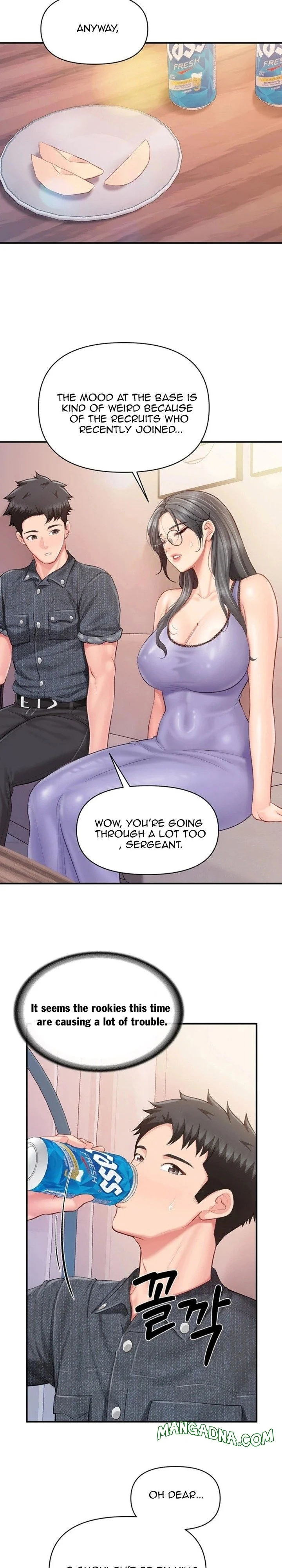 I’m the Only Man on the Military Base chapter 60 page 8