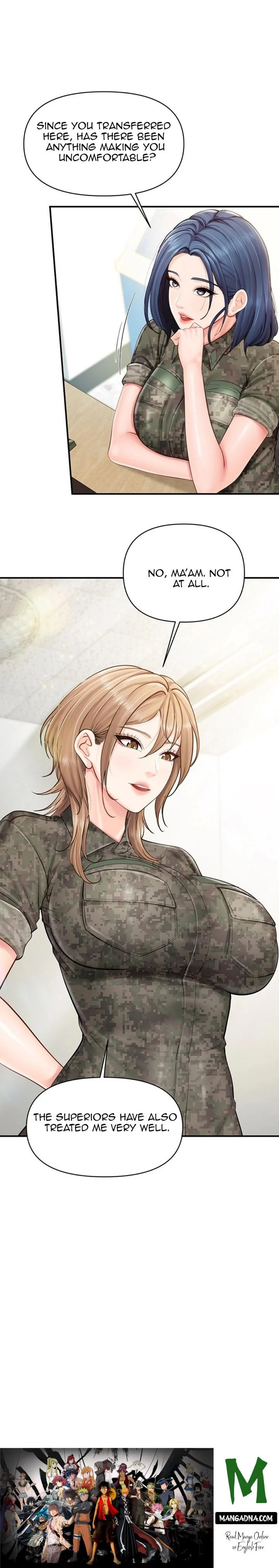 I’m the Only Man on the Military Base chapter 62 page 22
