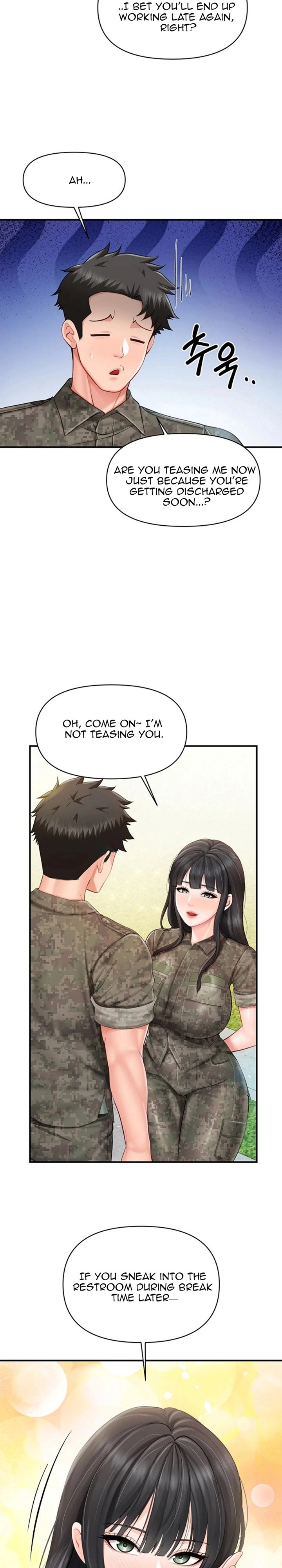 I’m the Only Man on the Military Base chapter 63 page 14
