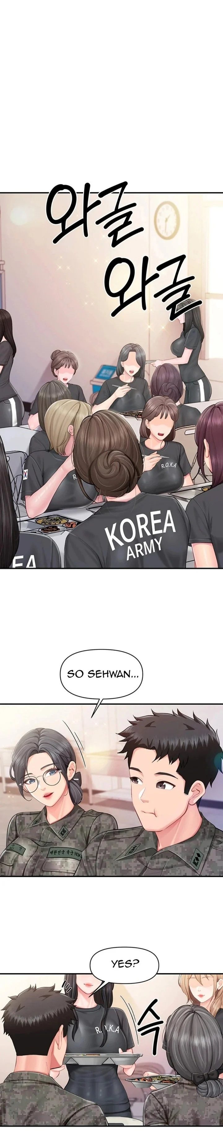 I’m the Only Man on the Military Base chapter 64 page 1