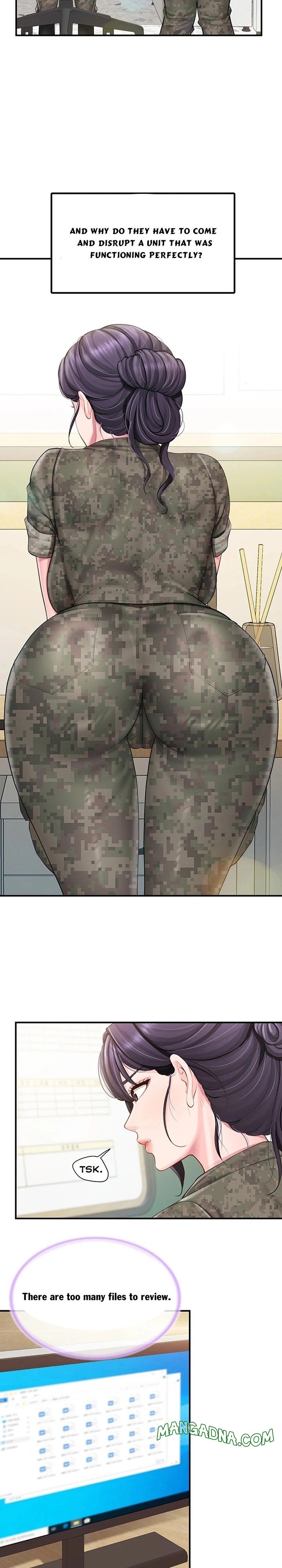 I’m the Only Man on the Military Base chapter 66 page 12