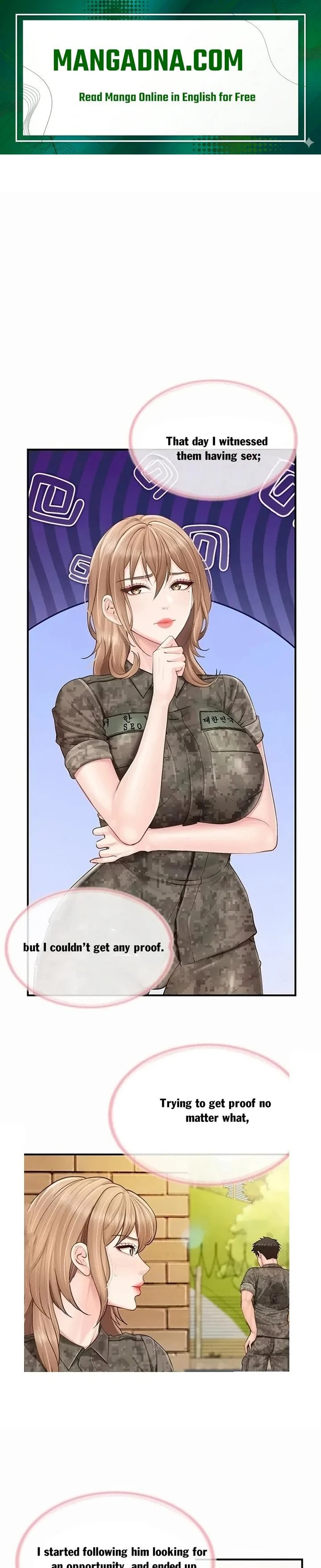 I’m the Only Man on the Military Base chapter 71 page 1