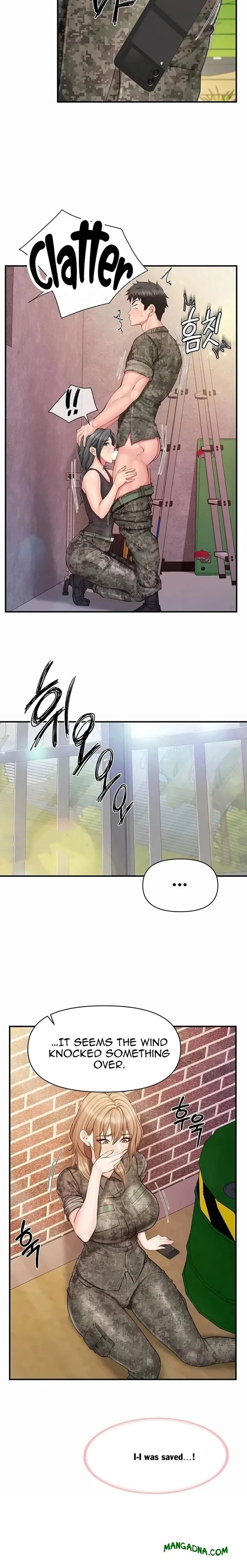 I’m the Only Man on the Military Base chapter 71 page 12
