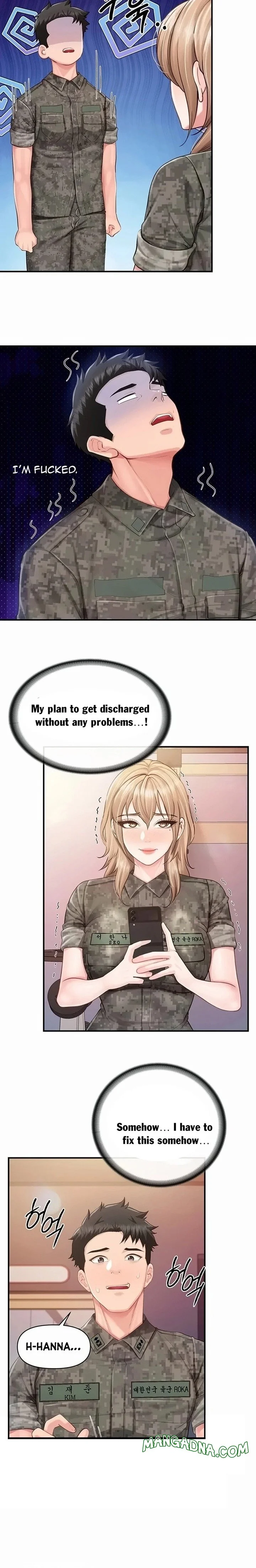 I’m the Only Man on the Military Base chapter 72 page 8