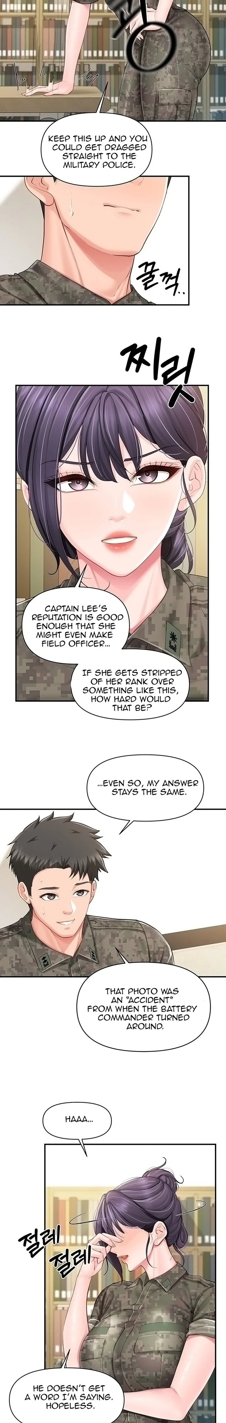 I’m the Only Man on the Military Base chapter 74 page 8
