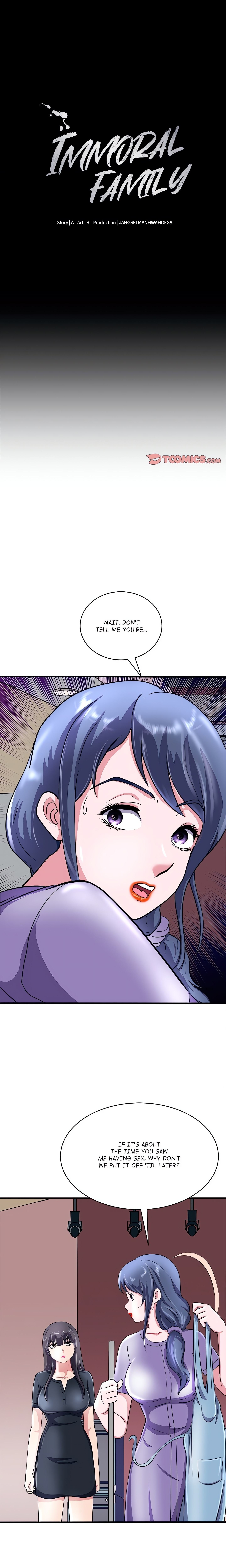 Immoral Family chapter 16 page 1