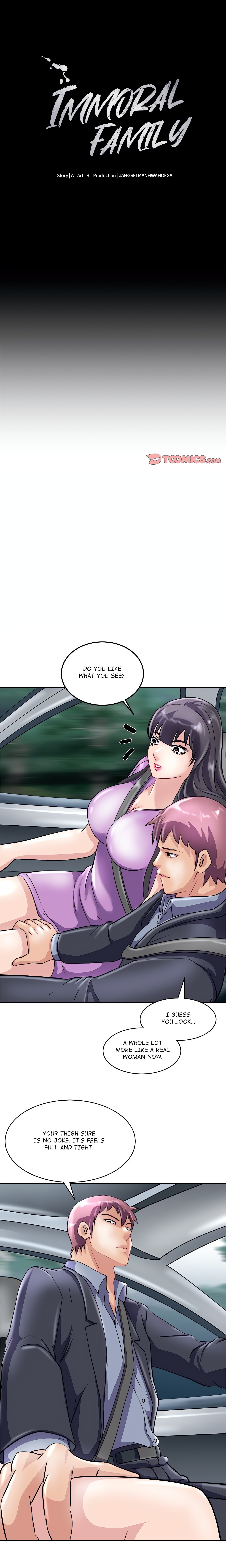 Immoral Family chapter 20 page 1