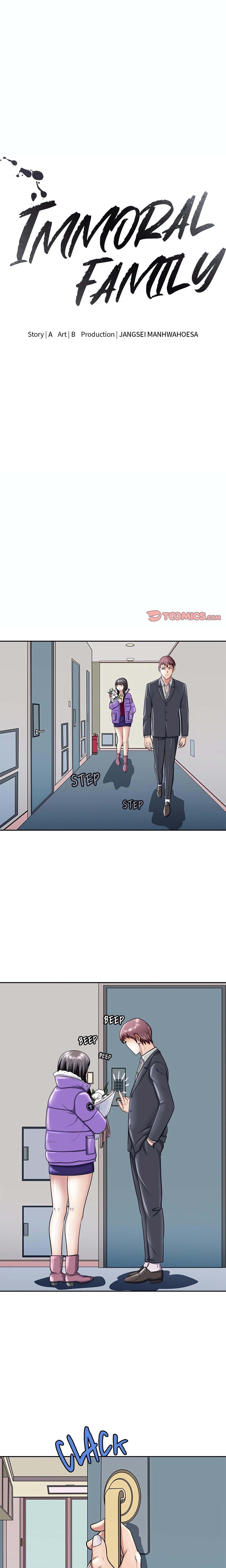 Immoral Family chapter 6 page 1
