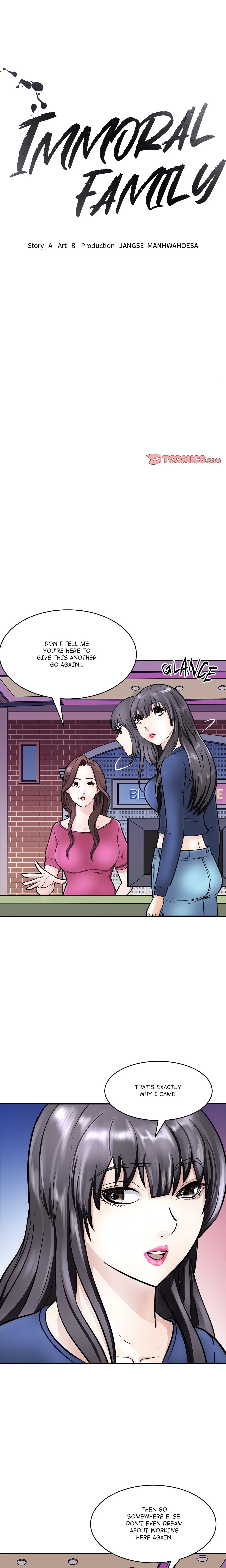 Immoral Family chapter 9 page 1