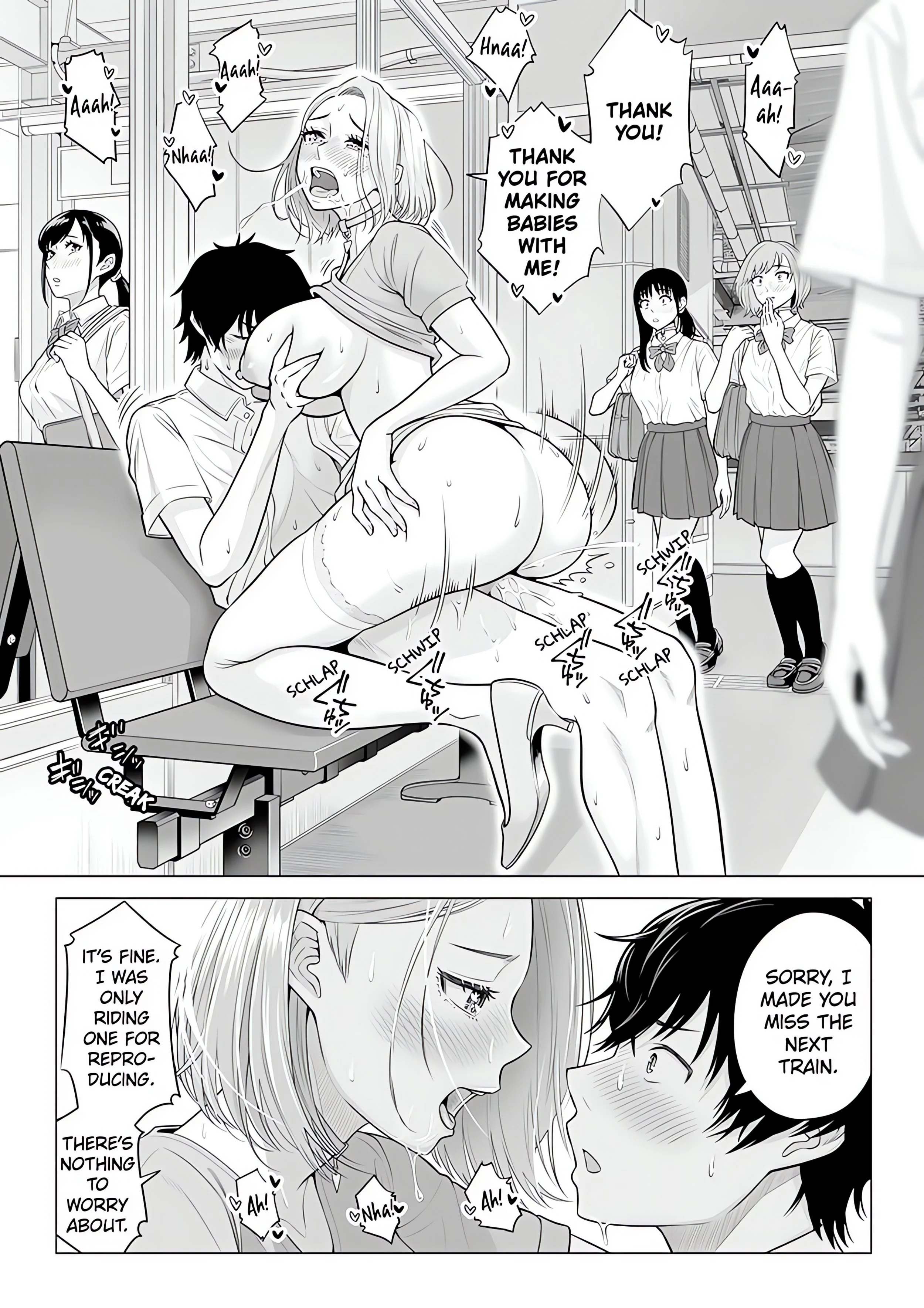 In a World Where Males Are Nearly Extinct, Semen Has Become a Precious Resource. chapter 11 page 4
