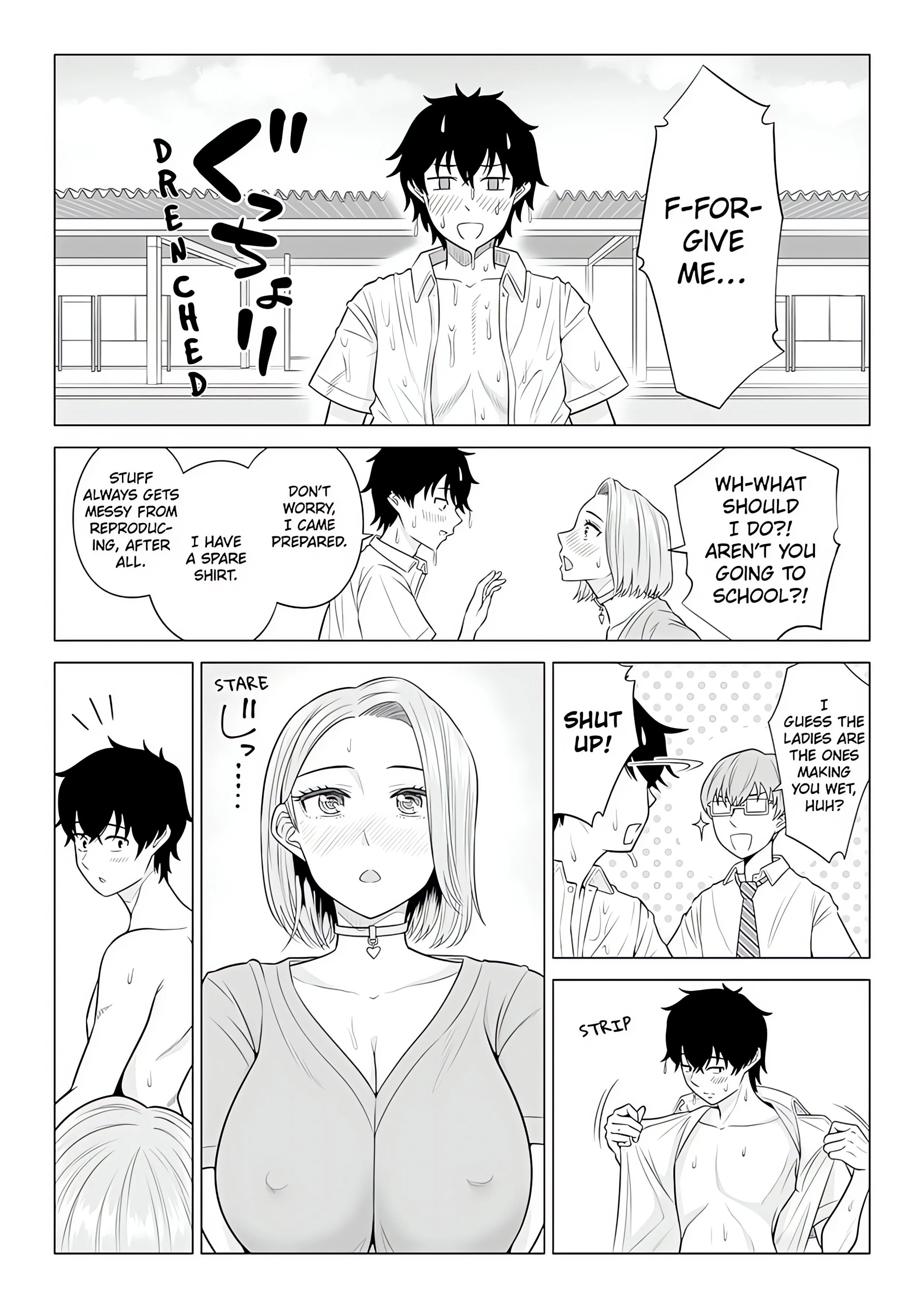 In a World Where Males Are Nearly Extinct, Semen Has Become a Precious Resource. chapter 12 page 4