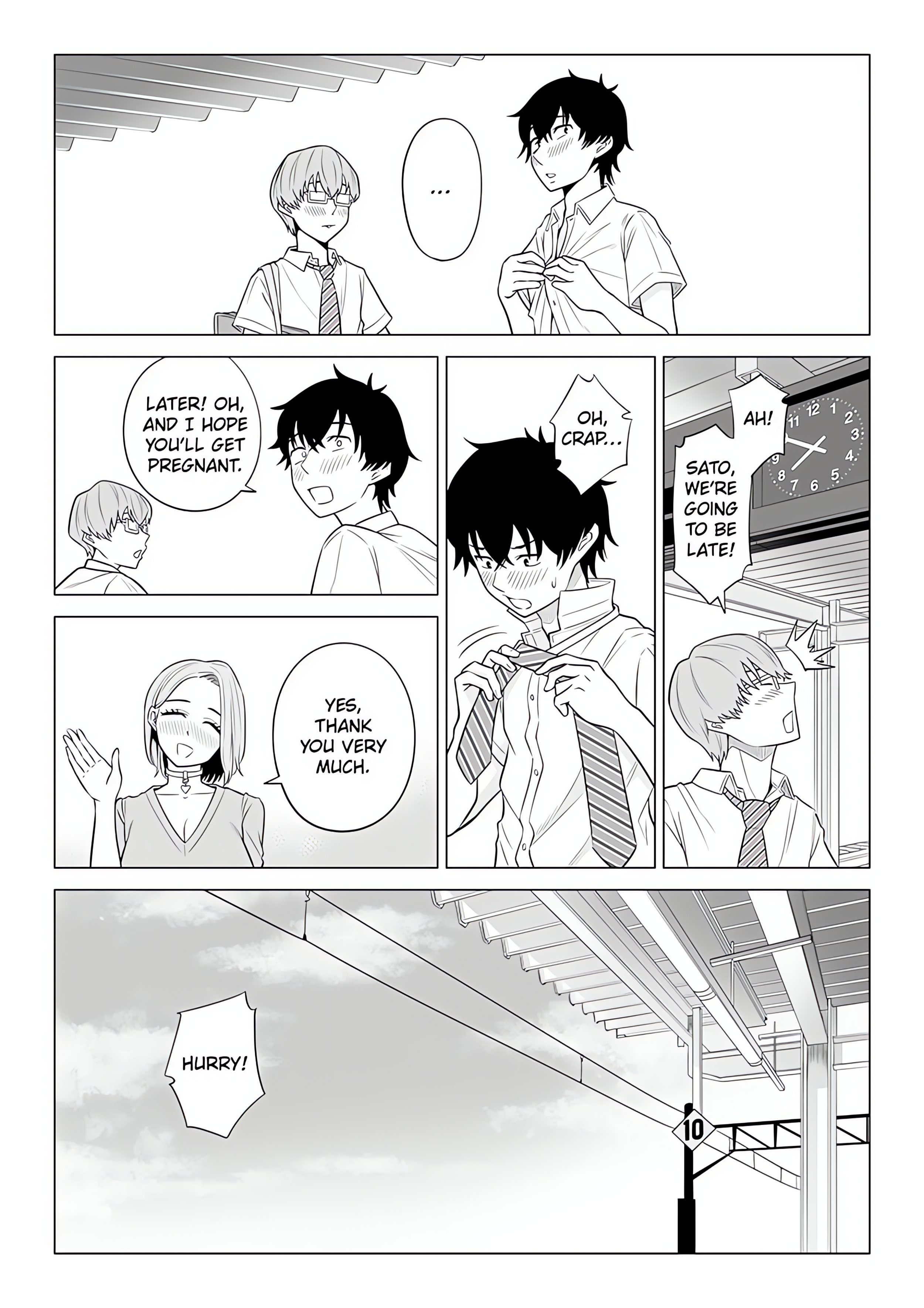 In a World Where Males Are Nearly Extinct, Semen Has Become a Precious Resource. chapter 12 page 6