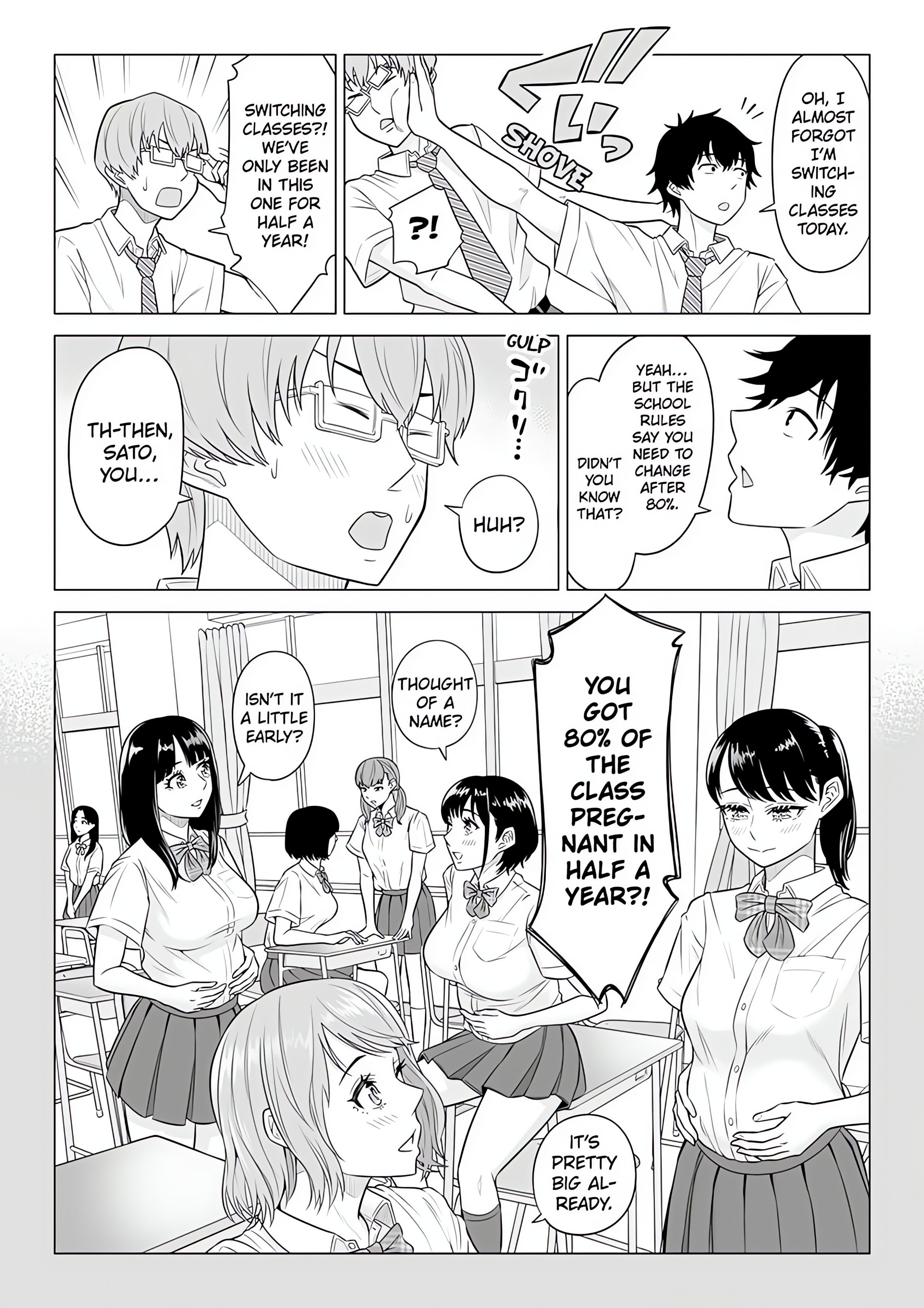 In a World Where Males Are Nearly Extinct, Semen Has Become a Precious Resource. chapter 13 page 2