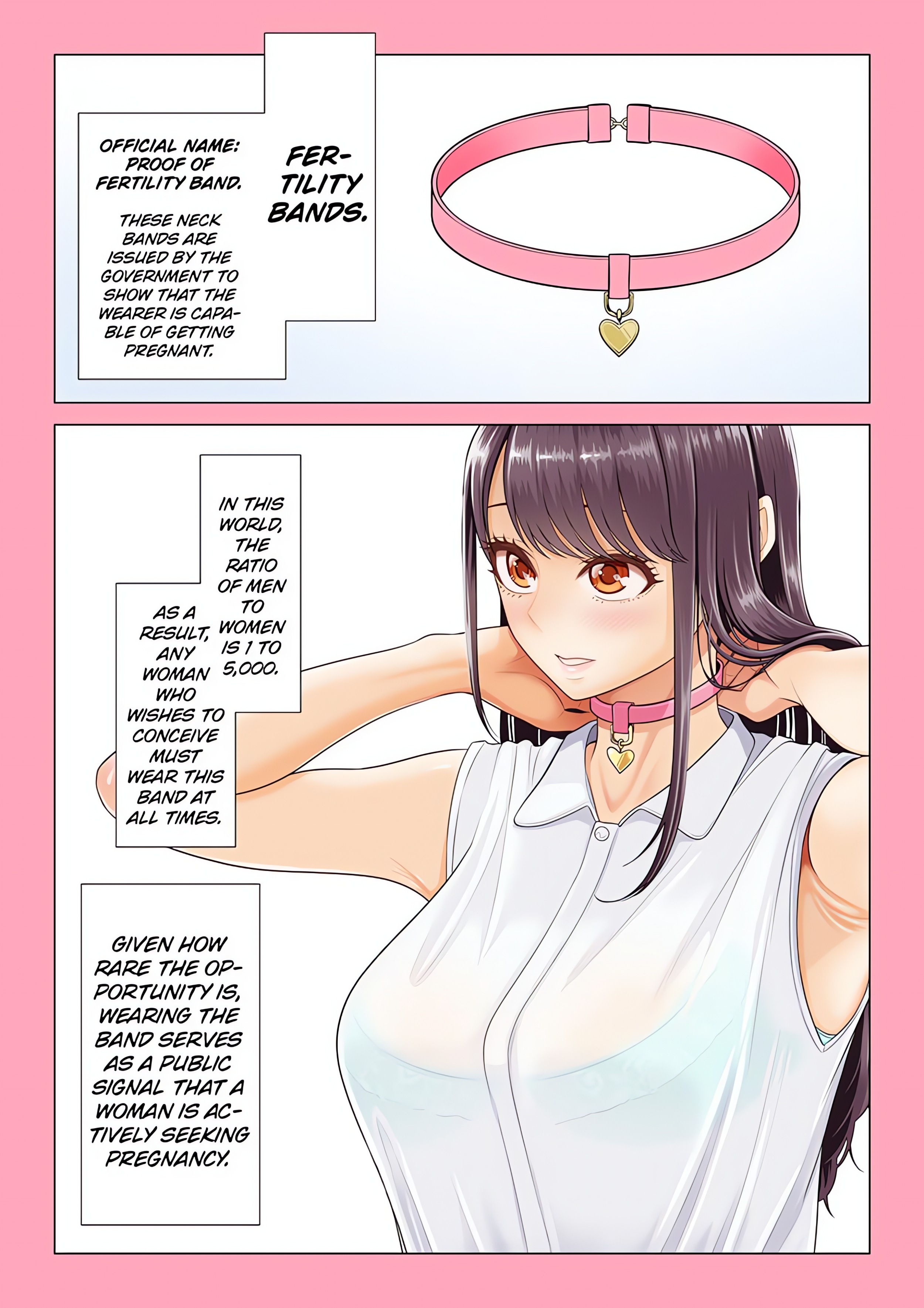 In a World Where Males Are Nearly Extinct, Semen Has Become a Precious Resource. chapter 14 page 2