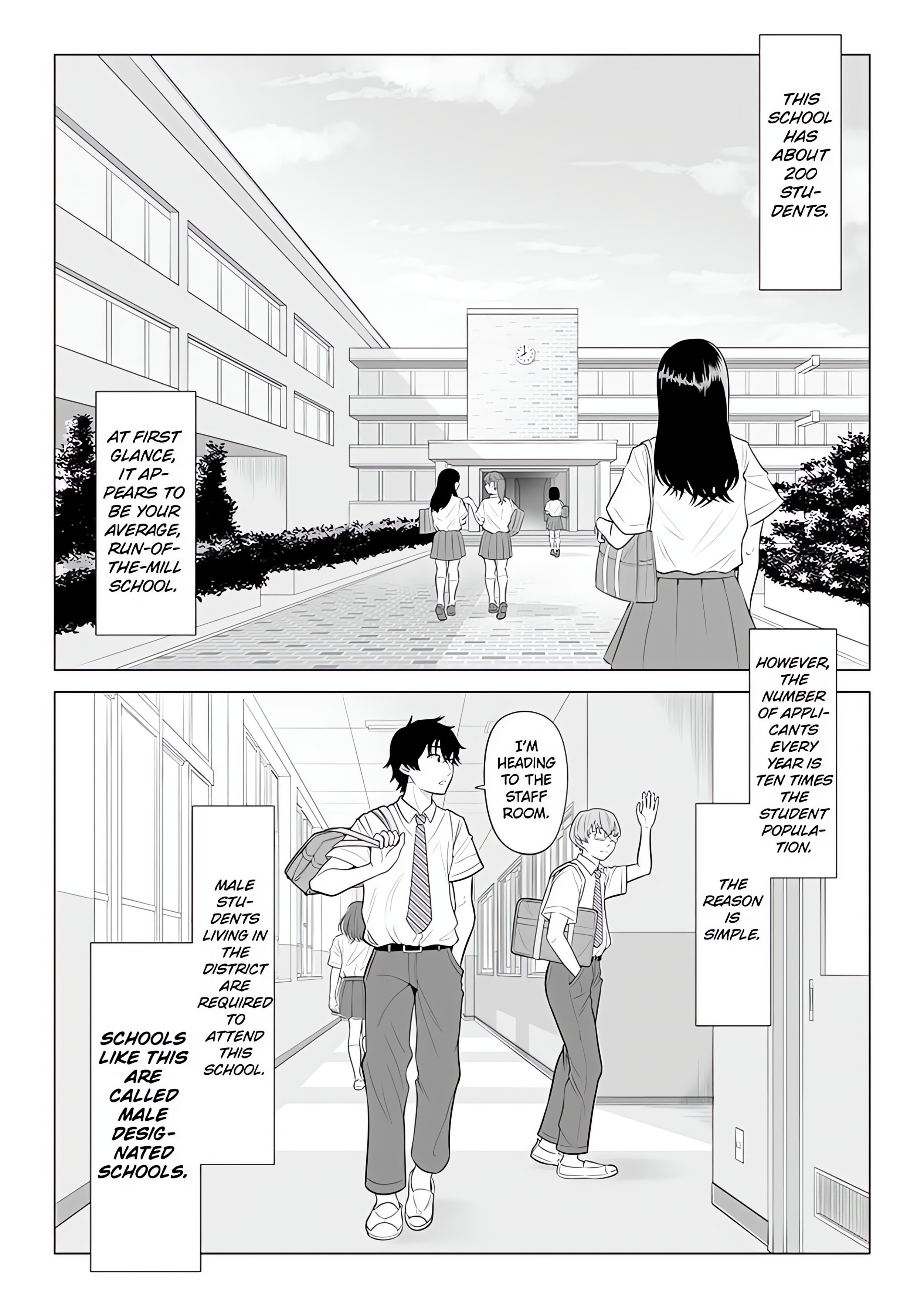 In a World Where Males Are Nearly Extinct, Semen Has Become a Precious Resource. chapter 14 page 5