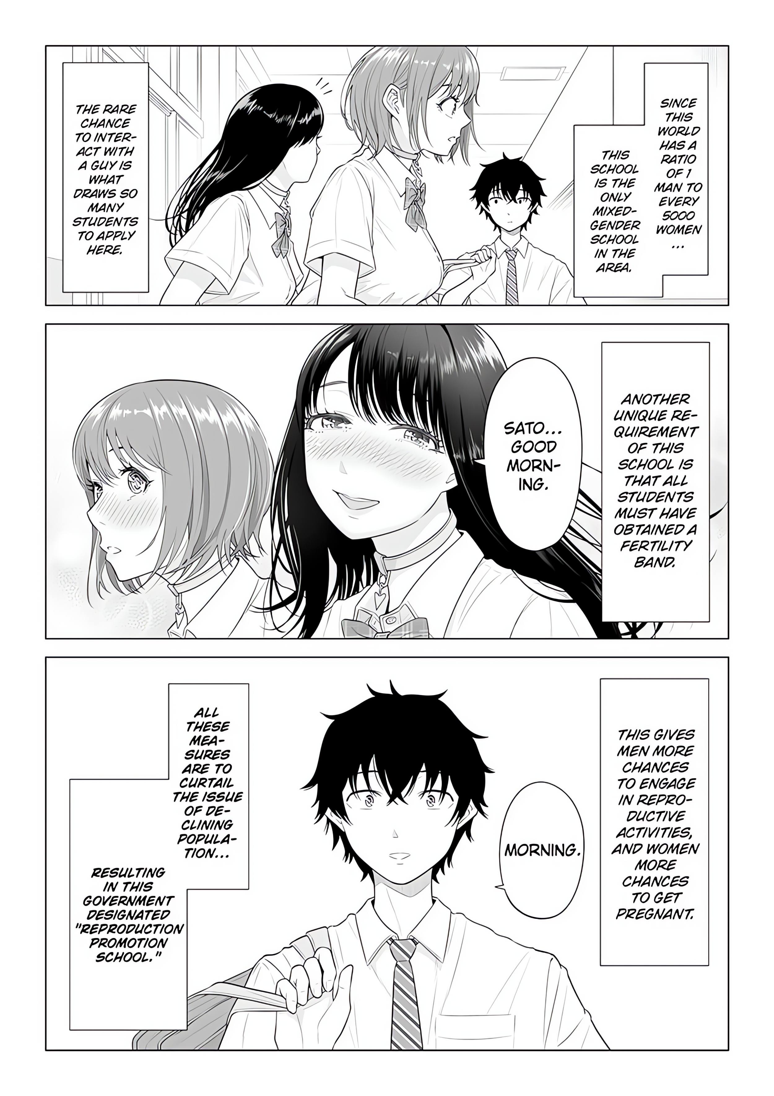 In a World Where Males Are Nearly Extinct, Semen Has Become a Precious Resource. chapter 14 page 6