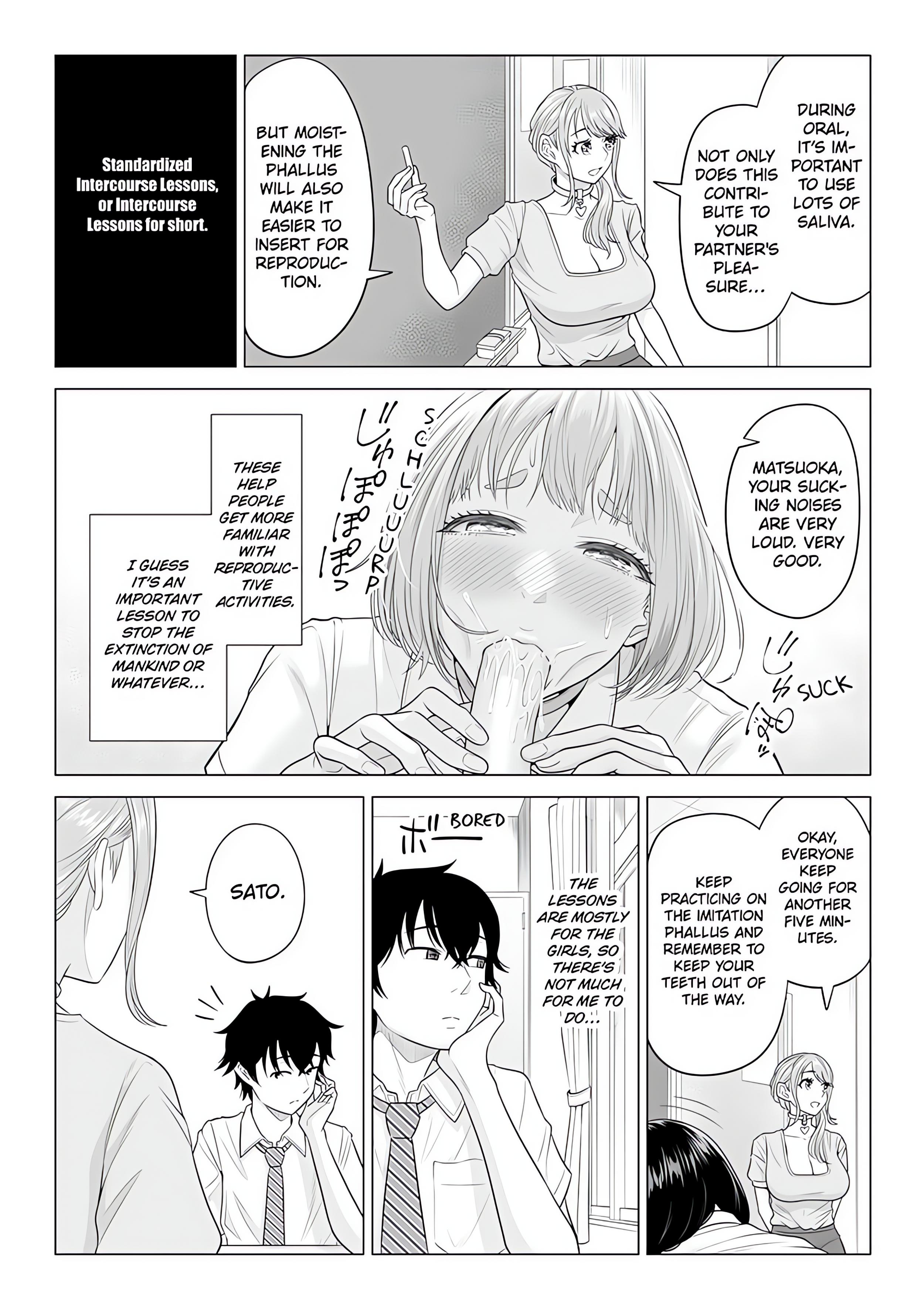 In a World Where Males Are Nearly Extinct, Semen Has Become a Precious Resource. chapter 16 page 4