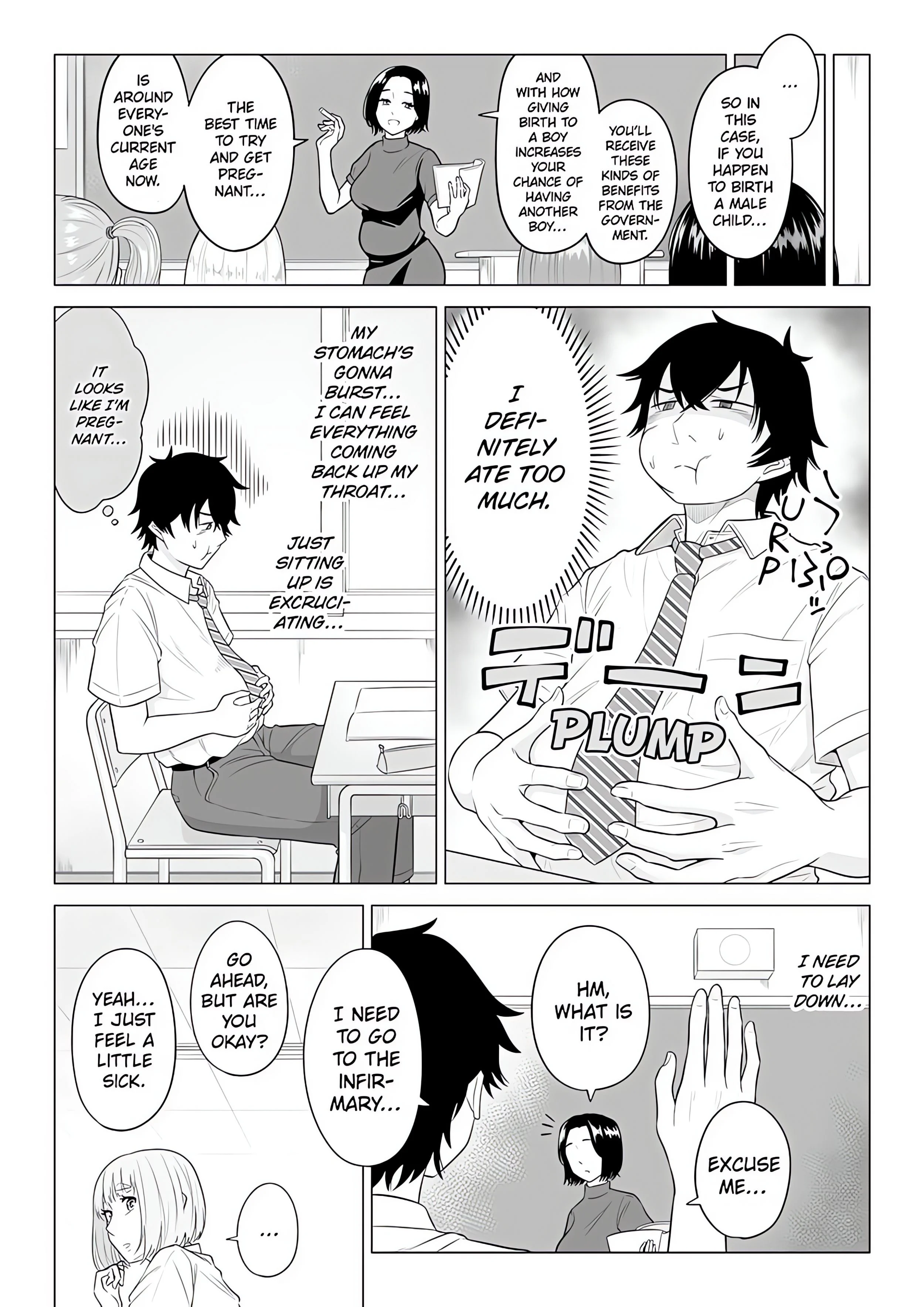 In a World Where Males Are Nearly Extinct, Semen Has Become a Precious Resource. chapter 18 page 7