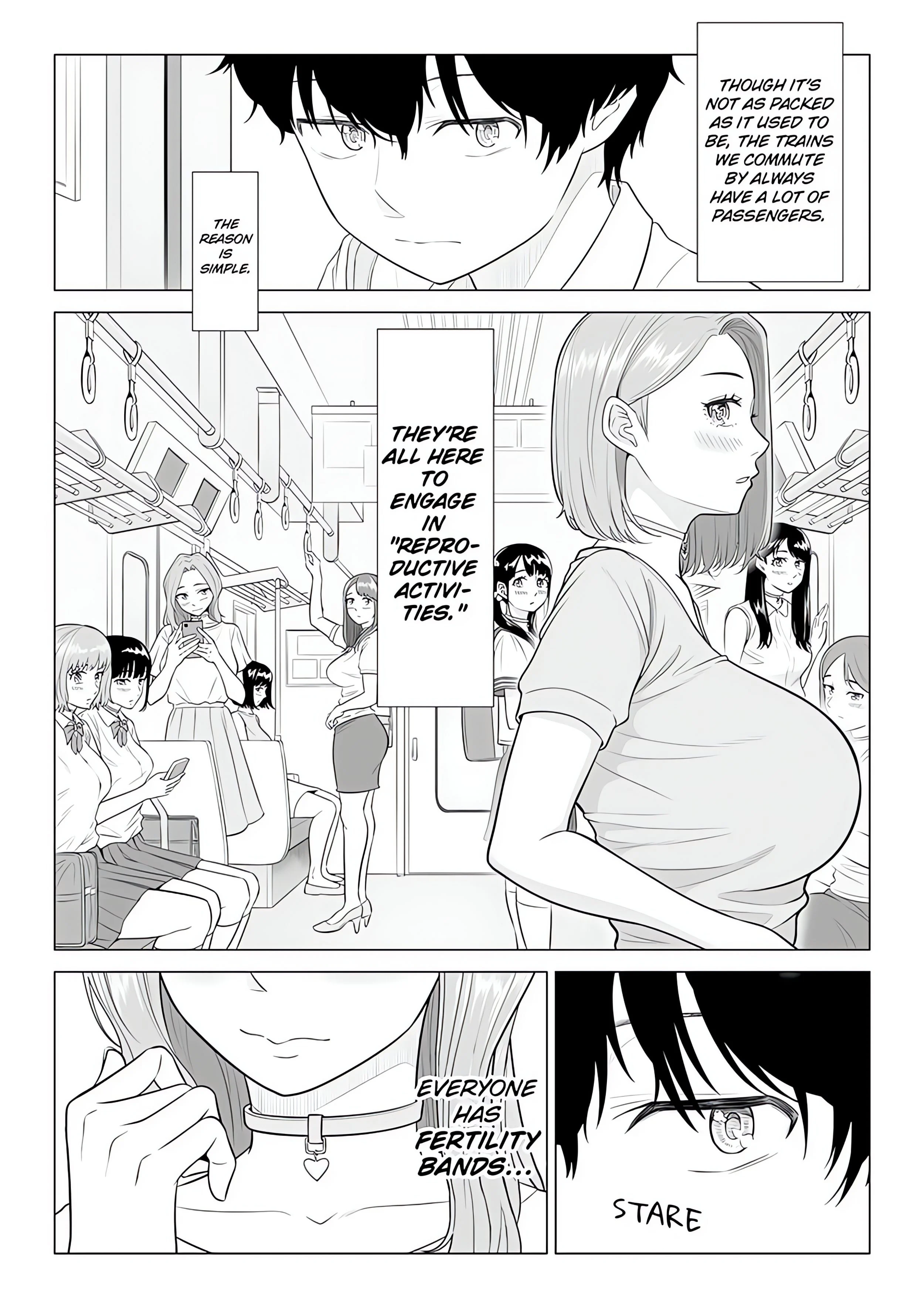 In a World Where Males Are Nearly Extinct, Semen Has Become a Precious Resource. chapter 2 page 2
