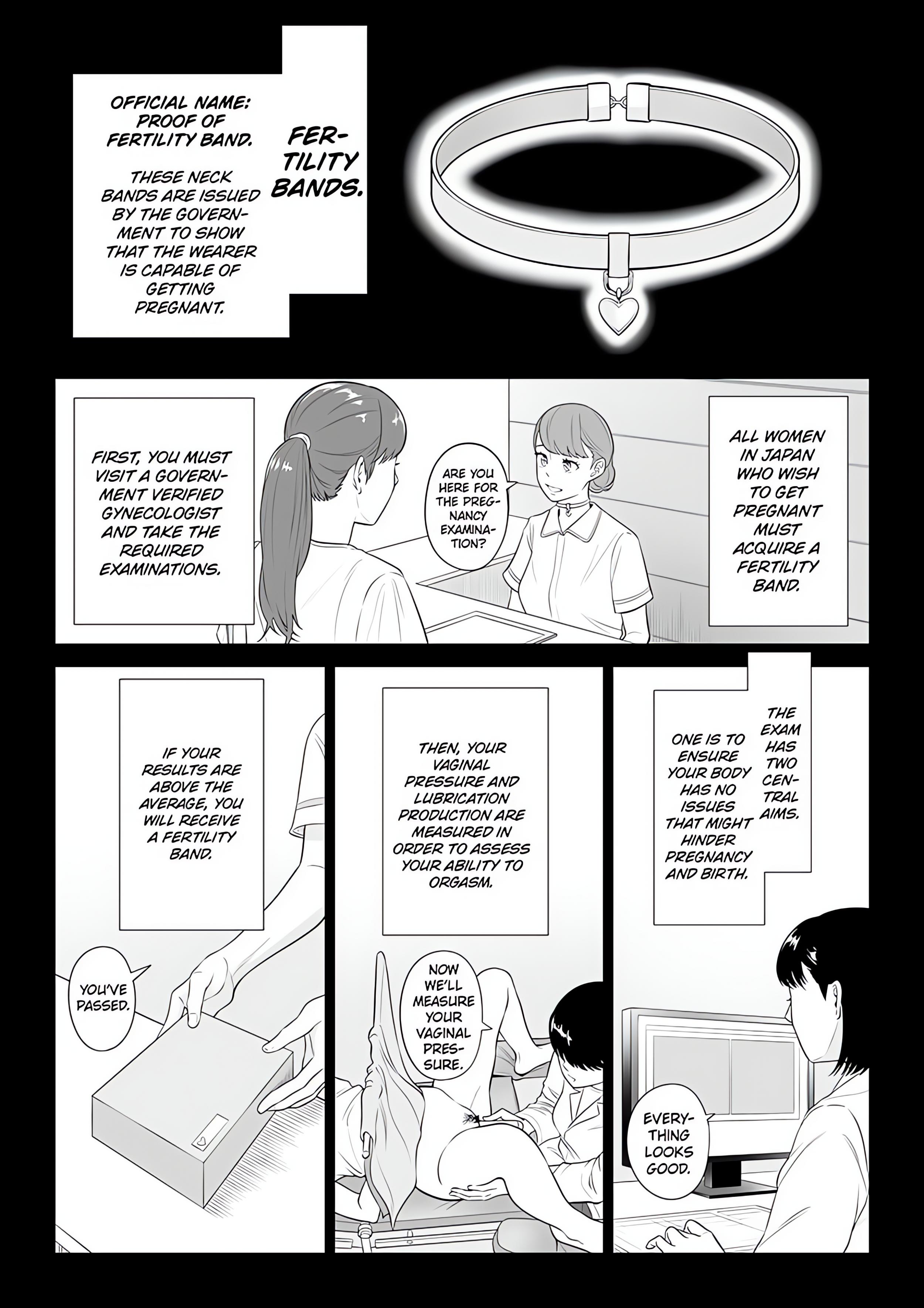 In a World Where Males Are Nearly Extinct, Semen Has Become a Precious Resource. chapter 2 page 3