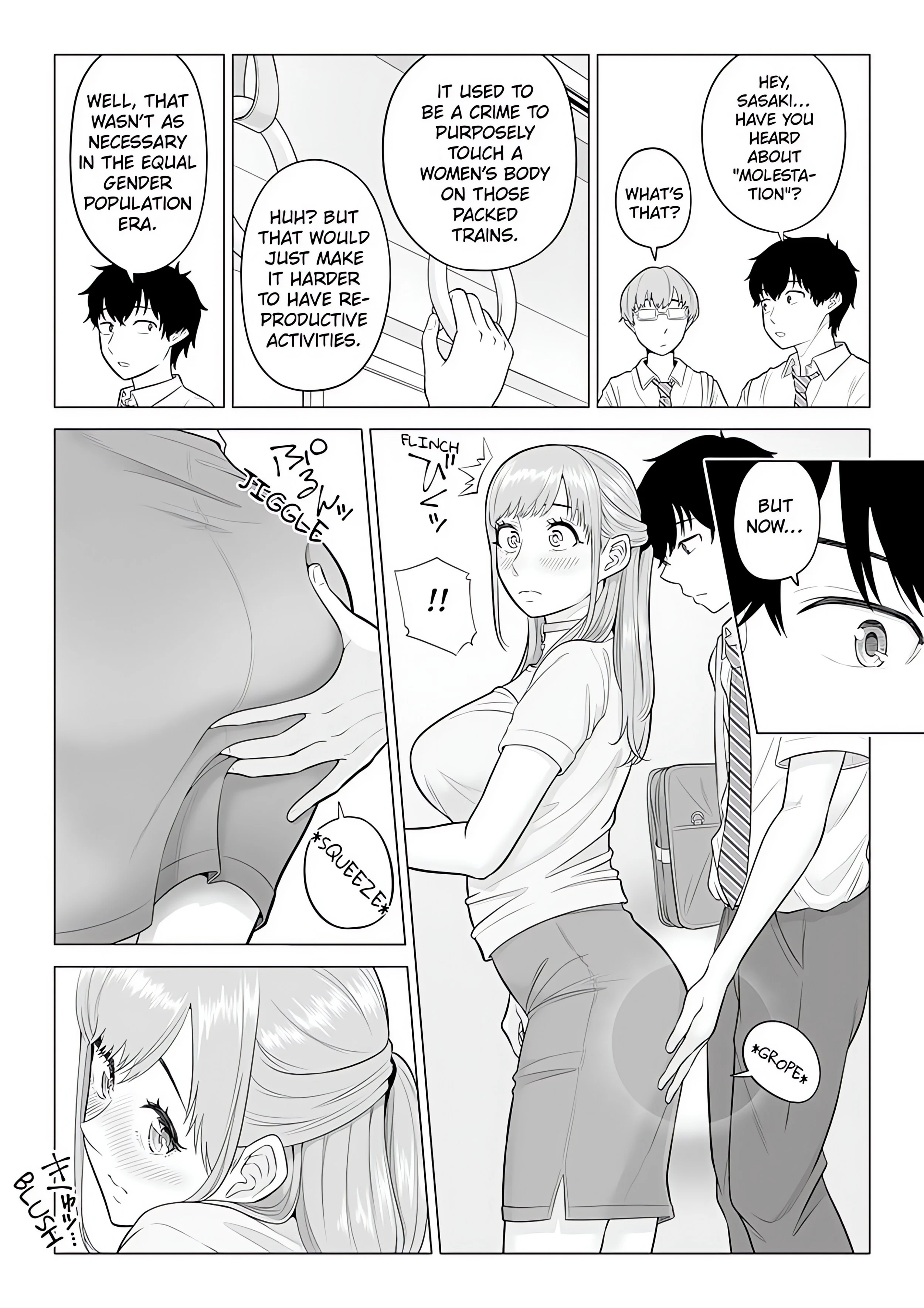 In a World Where Males Are Nearly Extinct, Semen Has Become a Precious Resource. chapter 2 page 5