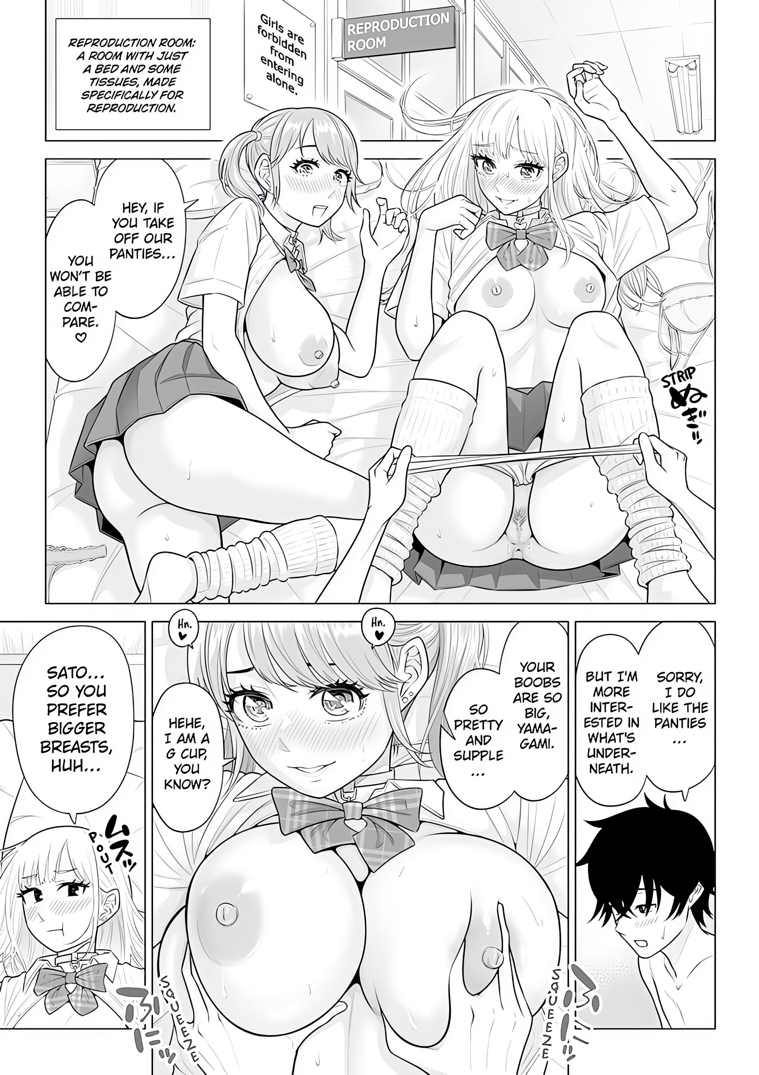 In a World Where Males Are Nearly Extinct, Semen Has Become a Precious Resource. chapter 22 page 6